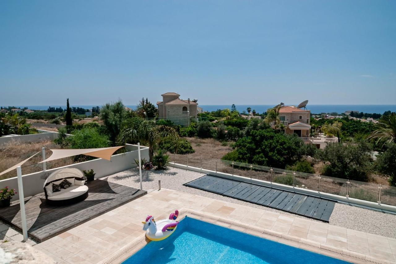 Villa Verdi: Luxury Villa With Private Pool Peyia Exterior foto